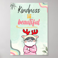 Kindness Is Beautiful, A Cat Lover Quote