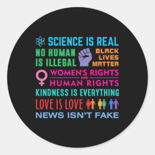Kindness Is Everything Classic Round Sticker