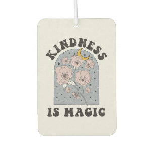 Kindness is Magic Vintage Flowers Air Freshener