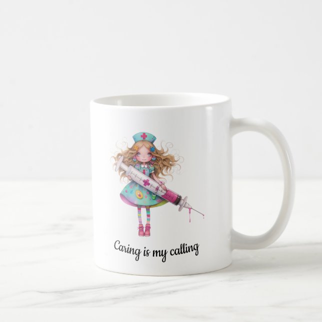 Kindness Is My Calling – Nurse Mug (Right)