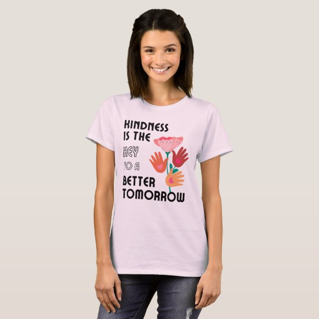 Kindness Is The Key T-Shirt (Front Full)