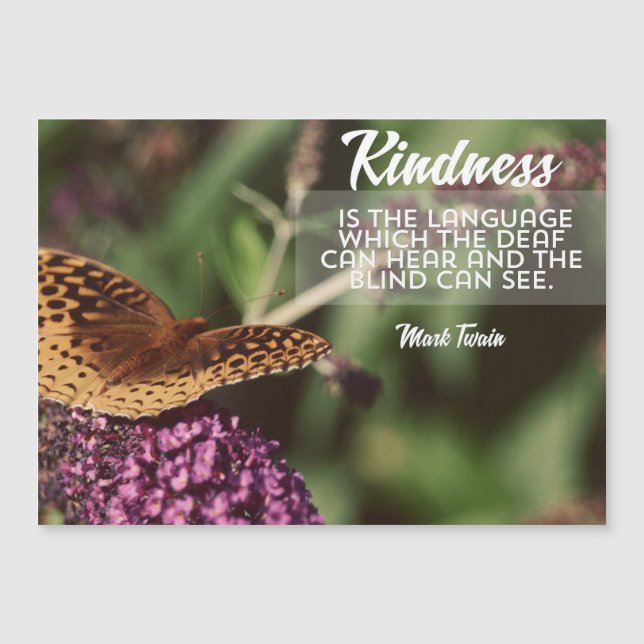 Kindness Is The Language (Front)