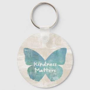 Kindness Matters Butterfly Keychain