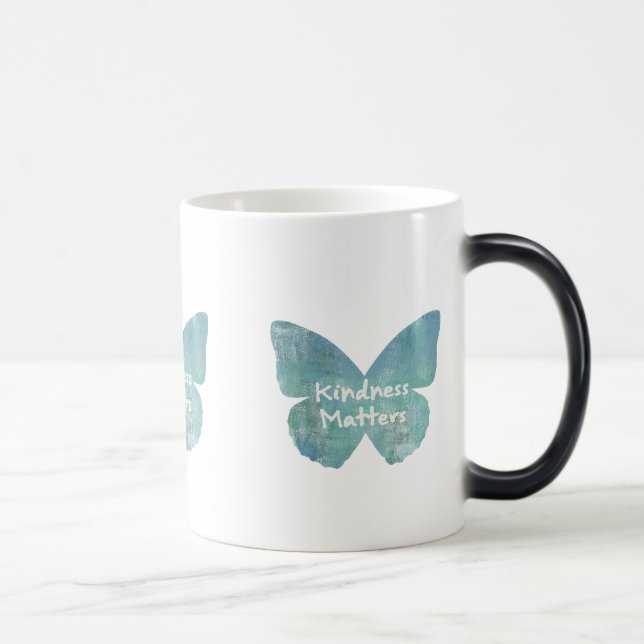 Kindness Matters Butterfly Magic Mug (Right)