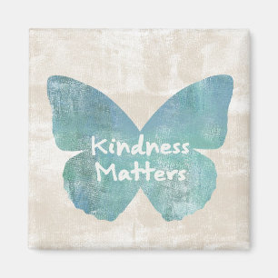 Kindness Matters Butterfly Magnet