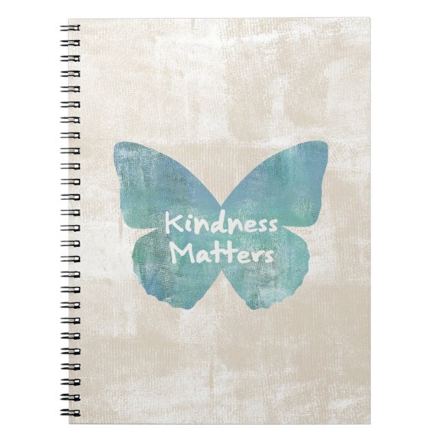Kindness Matters Butterfly Notebook (Front)