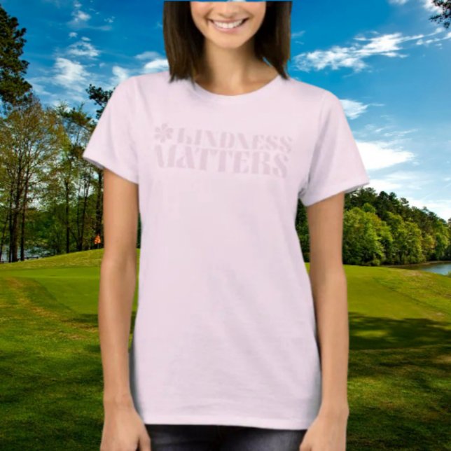 Kindness Matters T-Shirt – with Flower Design (Creator Uploaded)