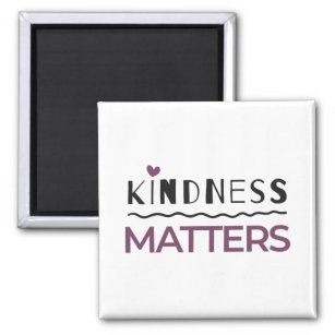 Kindness matters trucker hat magnet
