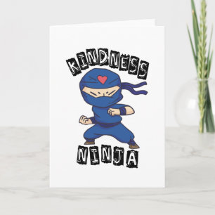 Kindness Ninja, Fight against Bullying Card