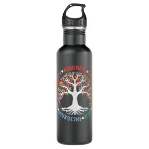 Kindness Peace Equality Love Inclusion Diversity 710 Ml Water Bottle