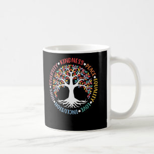 Kindness Peace Equality Love Inclusion Diversity Coffee Mug