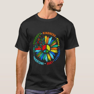 Kindness Peace Equality Love Inclusion Hope Divers T-Shirt
