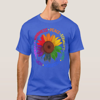 Kindness Peace Equality Love Inclusion Hope Divers T-Shirt