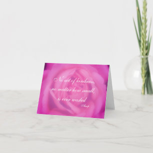 Kindness Quote Inspirational Note Card