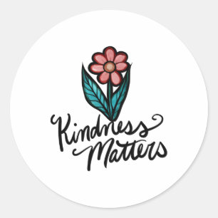Kindness S Sticker3 Classic Round Sticker