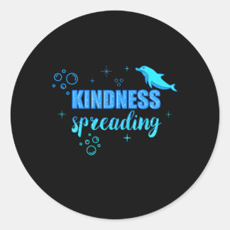 Kindness Spreading Classic Round Sticker
