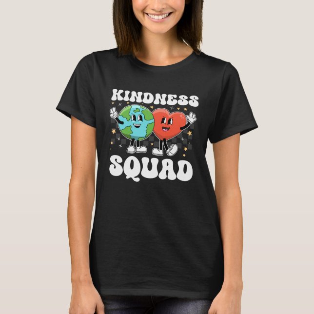 Kindness Squad Be Kind Teacher Unity Day Anti Bull T-Shirt (Front)