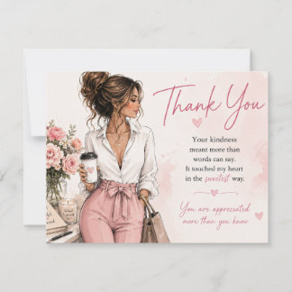 Kindness Thank you card