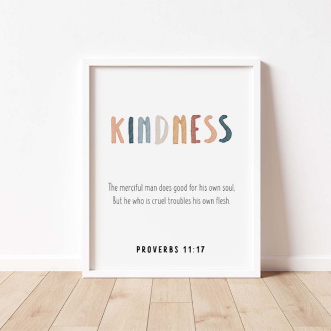 Kindness the fruit of the spirit poster (Creator Uploaded)