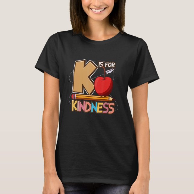 Kindness Unity Day No Bullying Teachers Kids T-Shirt (Front)