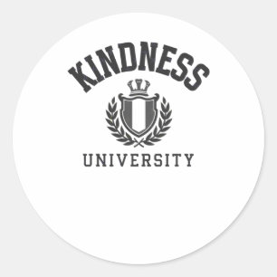 Kindness University - Dark Colour Font Sticker 