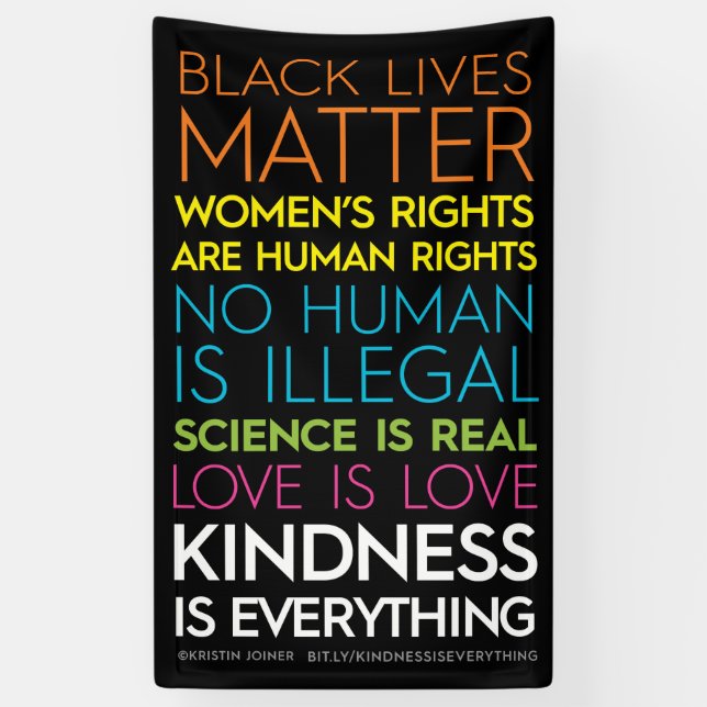 #KindnessIsEverything Bannière verticale (Vertical)