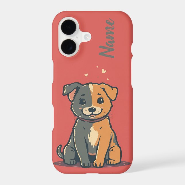 Kindred Paws | Dog Lover Custom iPhone Case (Back)