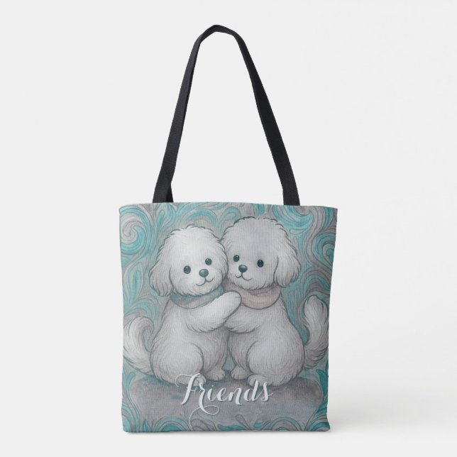 Kindred Paws  Tote Bag (Back)
