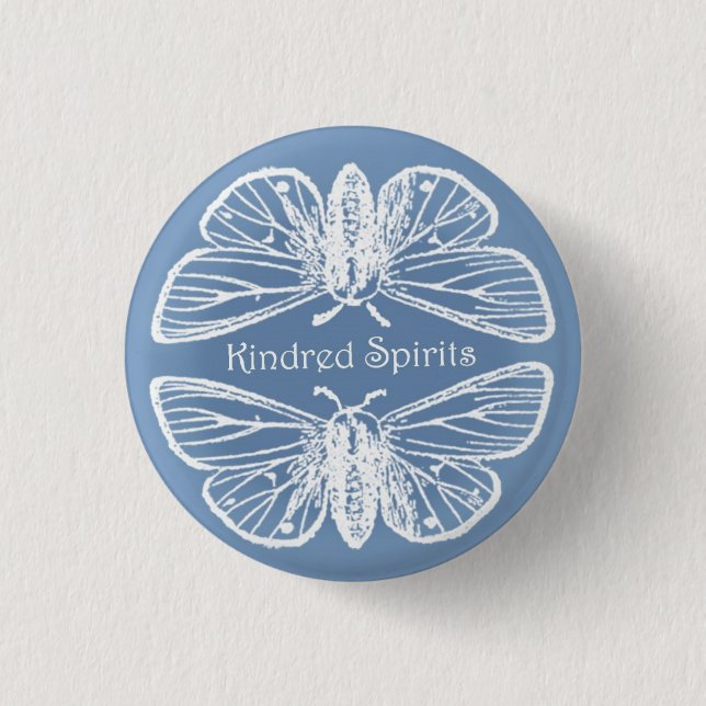 Kindred Spirits 1 Inch Round Button (Front)