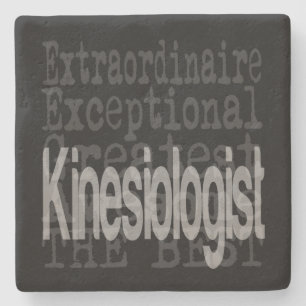 Kinesiologist Extraordinaire Stone Coaster