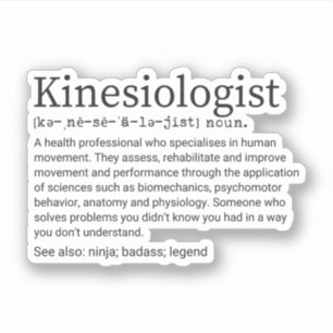 Kinesiology Kinesiologist Definition