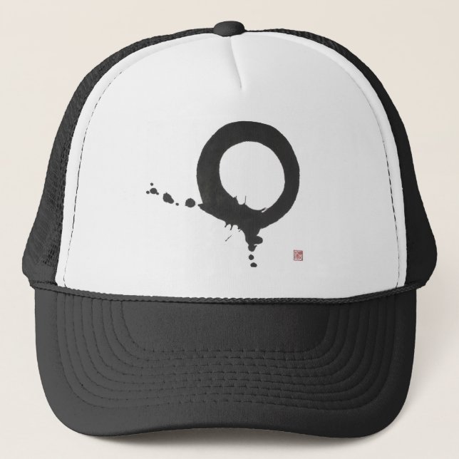 Kinetic Brush - Enso Trucker Hat (Front)