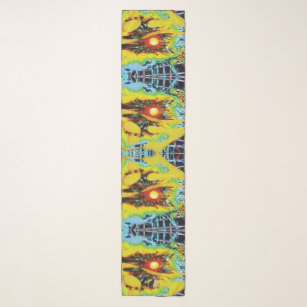 Kinetic Collage Omlette Scarf