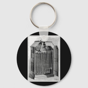 Kinetoscope Diagram Keychain