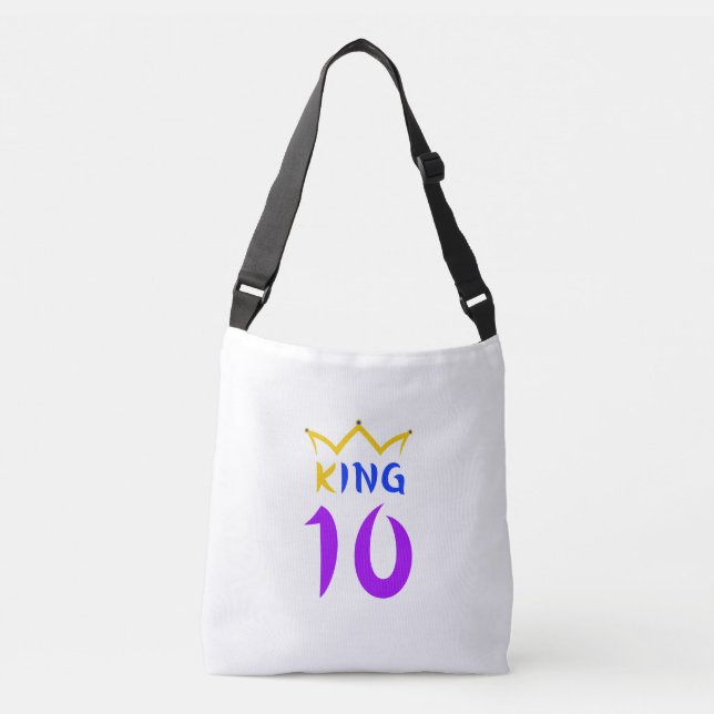 King 10  crossbody bag (Front)