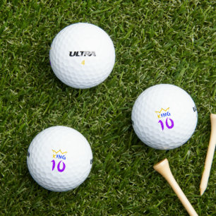 King 10 golf balls