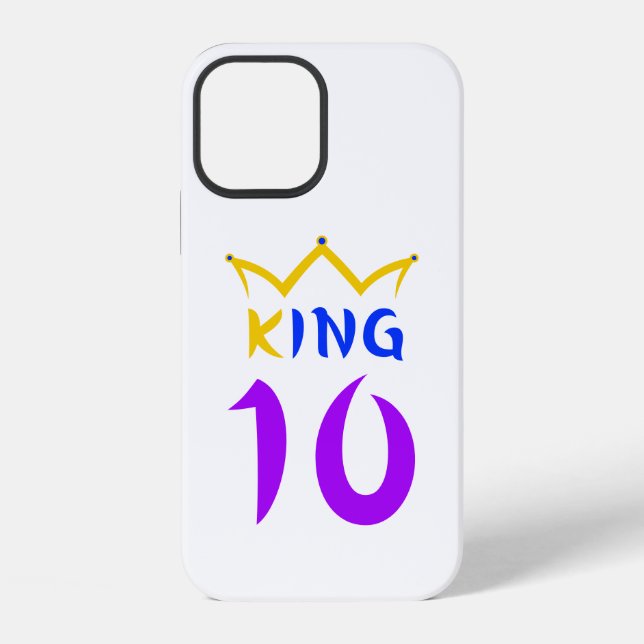King 10 iPhone case (Back)