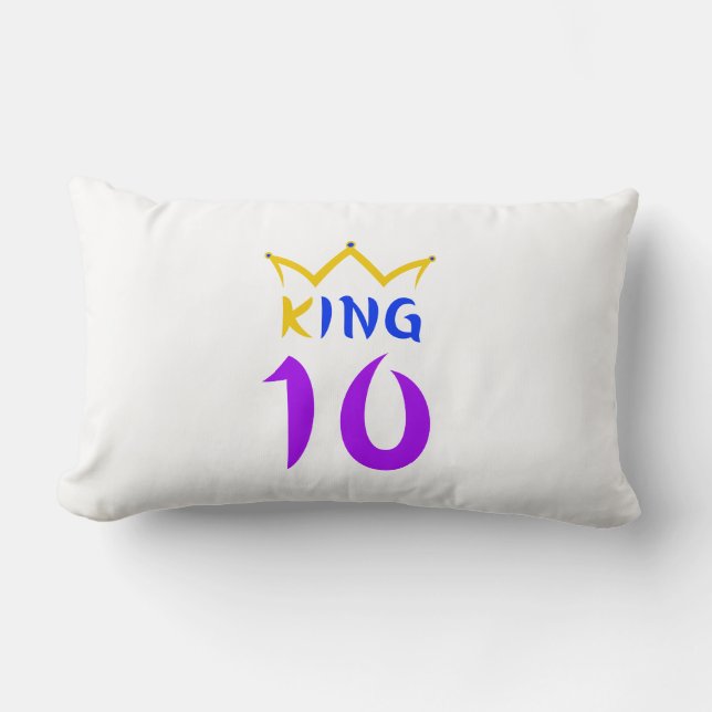 King 10 lumbar pillow (Front)