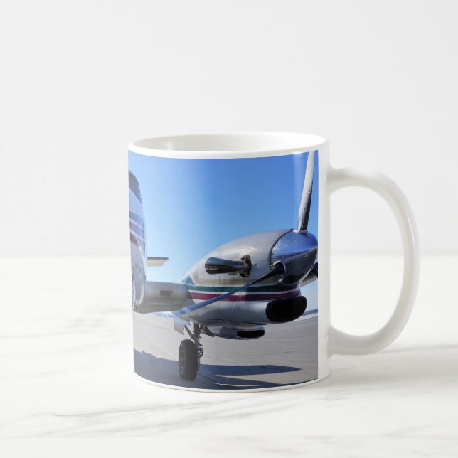 King Air Airplane Mug (Right)