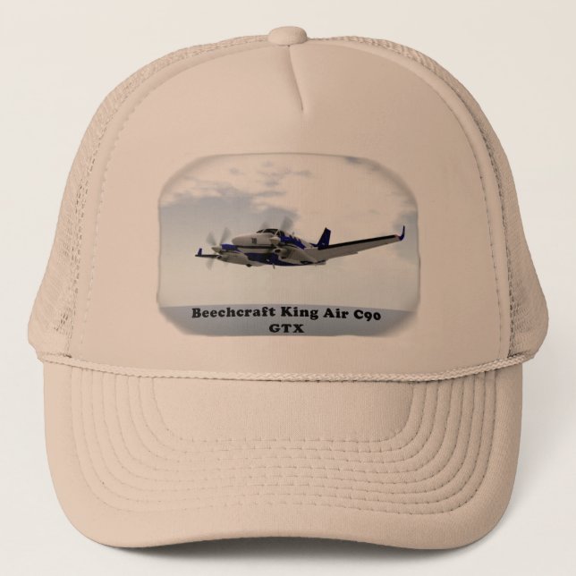 King Air C90 GTX Trucker Hat (Front)