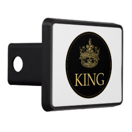 King and Crown Royal Emblem Trailer Hitch Cover