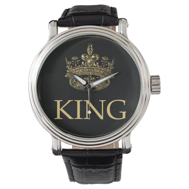 King and Crown Royal Emblem Watch (Front)