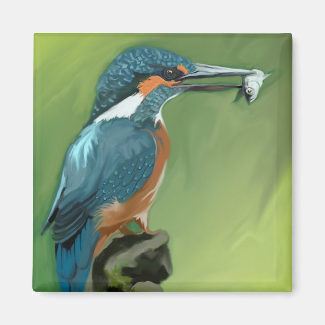 King and Fish magnet (Front)