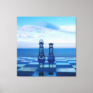 King and Queen of Glass. Canvas Print