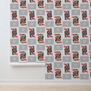King and Queen of Hearts Wallpaper