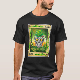 King And Queen Skull 22 Card Couple Matching St Pa T-Shirt