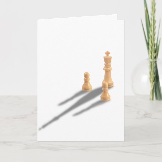 King and two Pawns Card (Front)