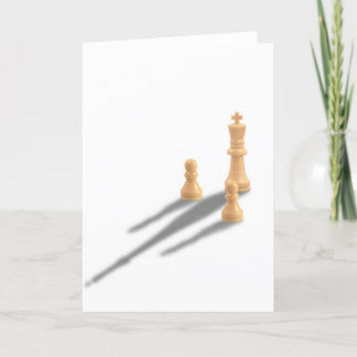 King and two Pawns Card