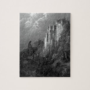 King Arthur and Camelot by Gustave Doré’ 1868 Jigsaw Puzzle
