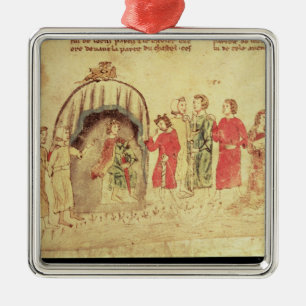 King Arthur and his Court, from the Roman Metal Ornament
